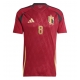 Belgia Youri Tielemans #8 Tricou Fotbal Replică European 2024 Barbati Acasa